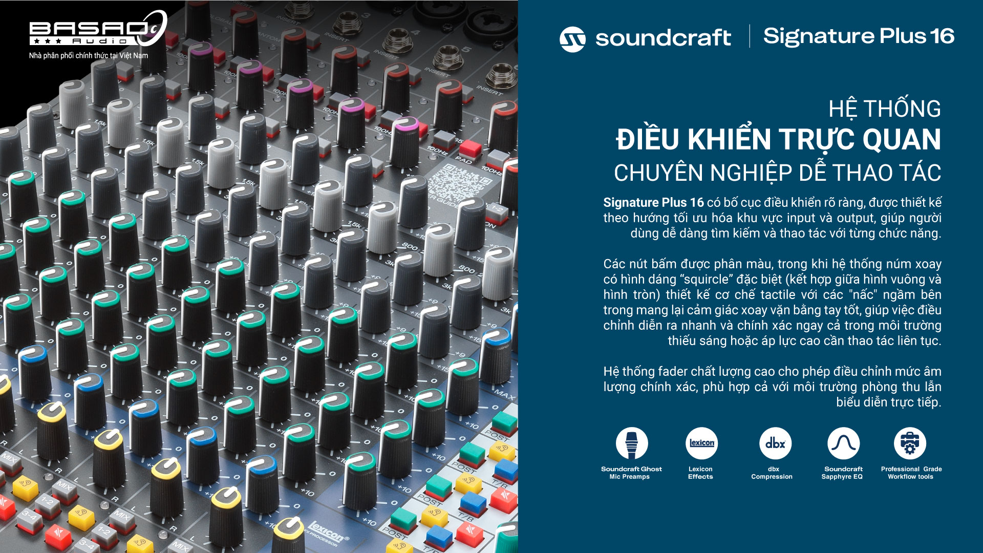 Soundcraft Signature Plus 16 | Anh Duy Audio