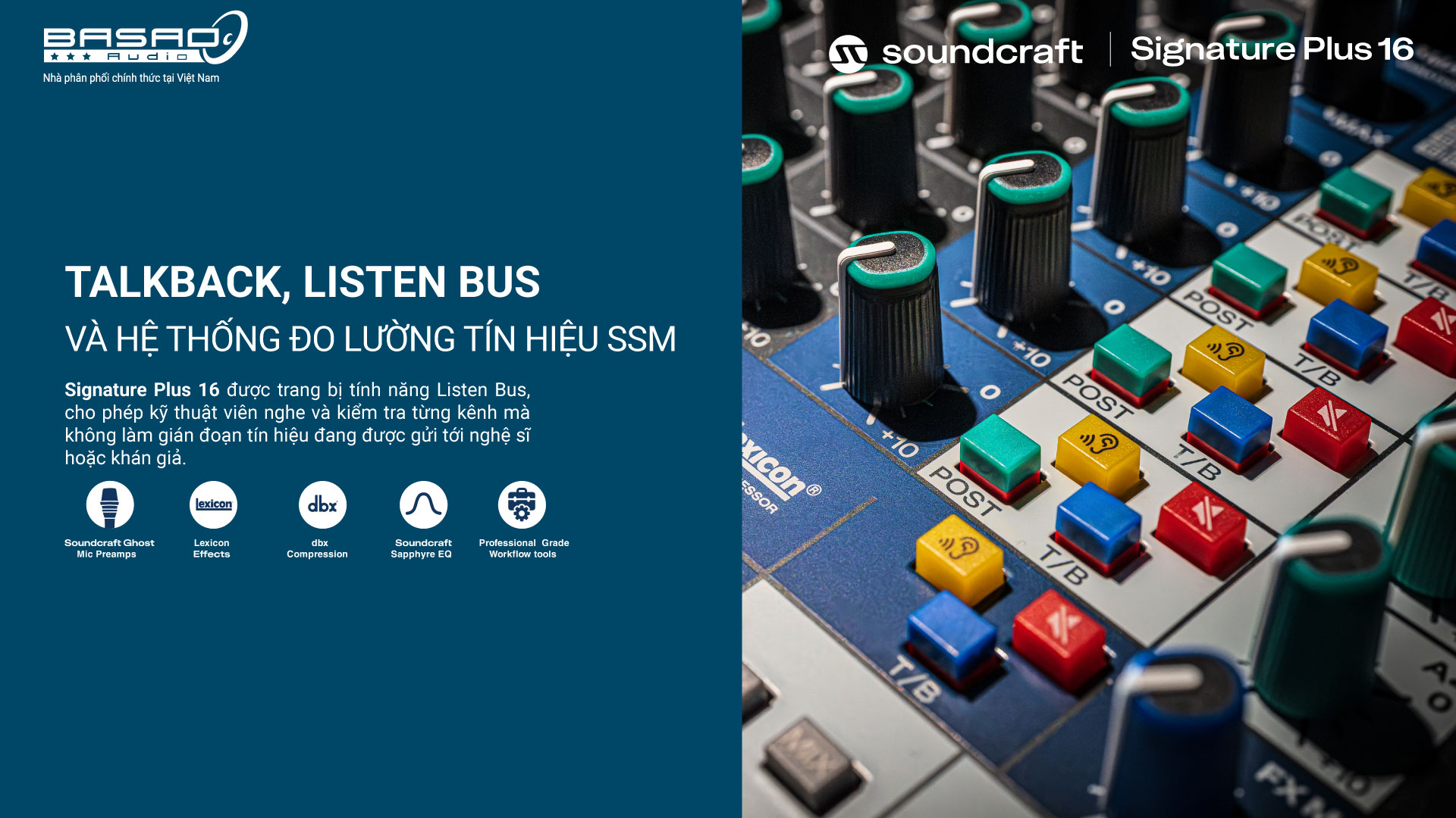 Soundcraft Signature Plus 16 | Anh Duy Audio
