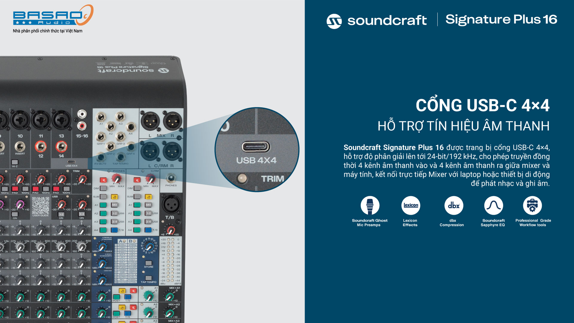 Soundcraft Signature Plus 16 | Anh Duy Audio
