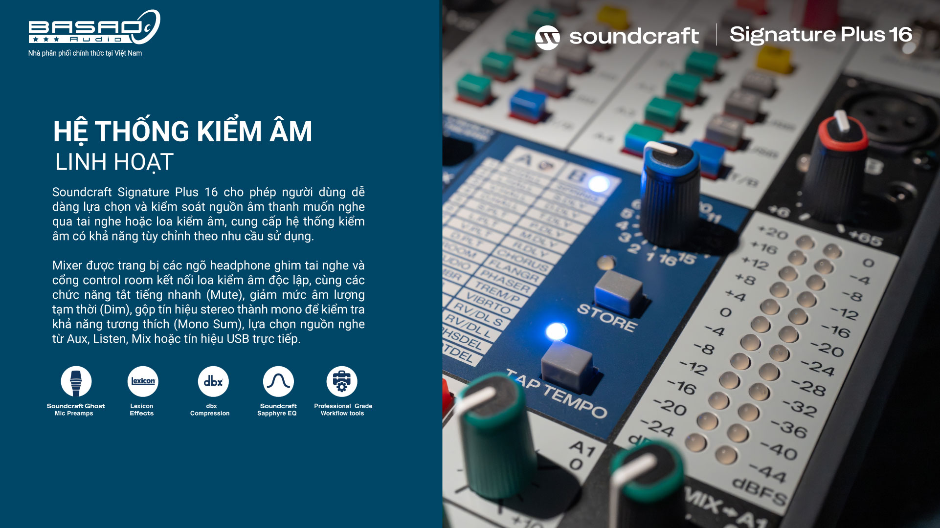 Soundcraft Signature Plus 16 | Anh Duy Audio