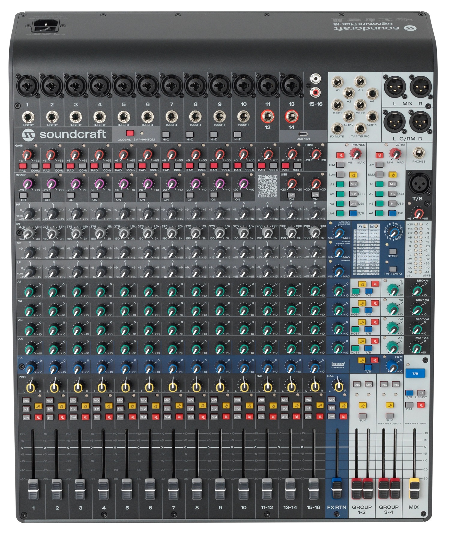 Soundcraft Signature Plus 16 | Anh Duy Audio