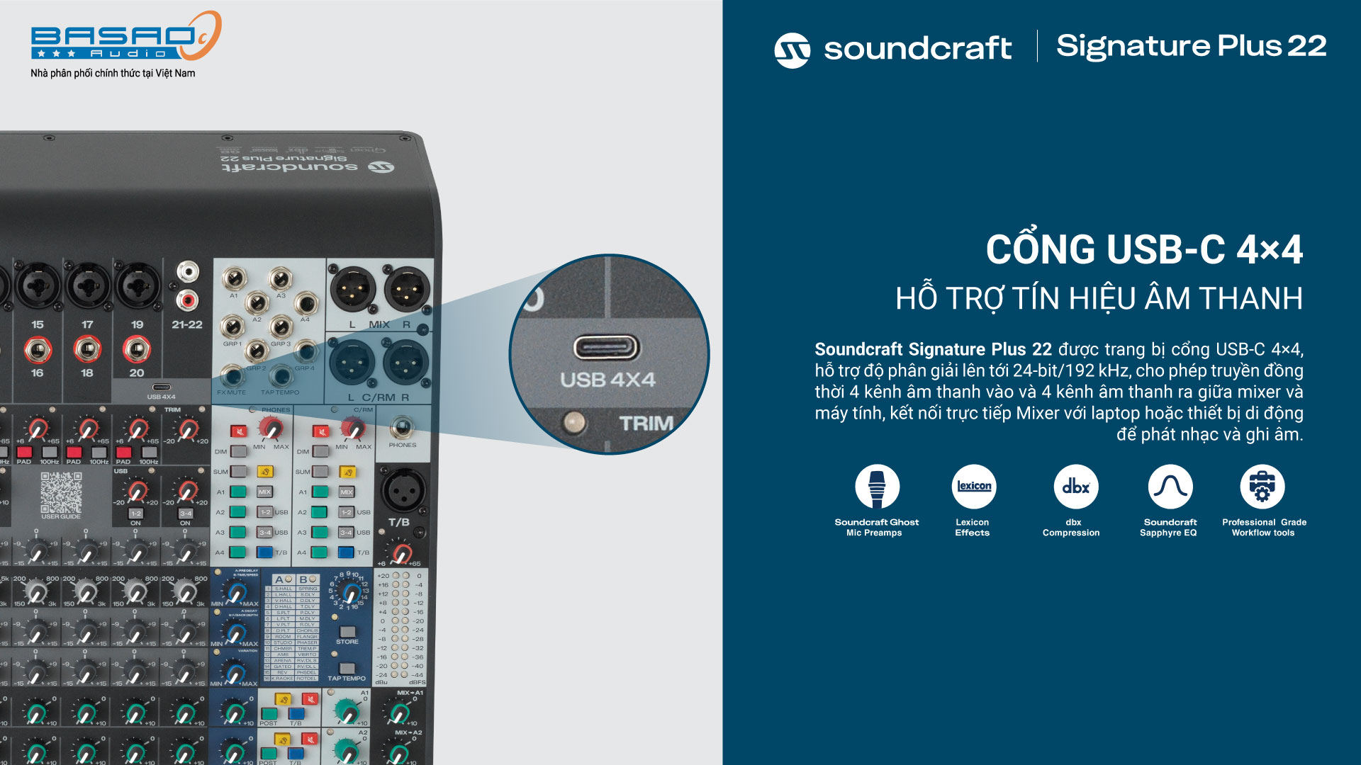 Soundcraft Signature Plus 22 | Anh Duy Audio