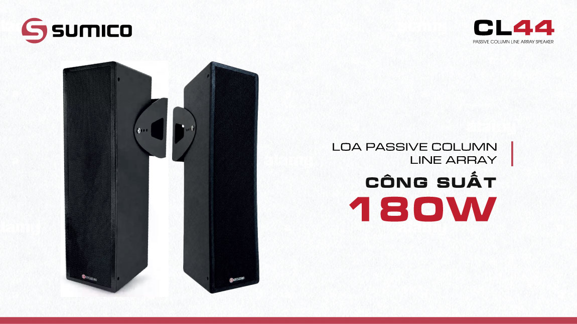 Loa Passive Column Sumico CL44 cấu trúc Line Array cao cấp | Anh Duy Audio
