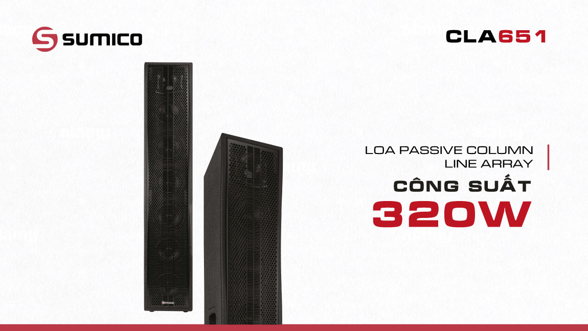 Loa Passive Column Sumico CL56 cấu trúc Line Array cao cấp | Anh Duy Audio
