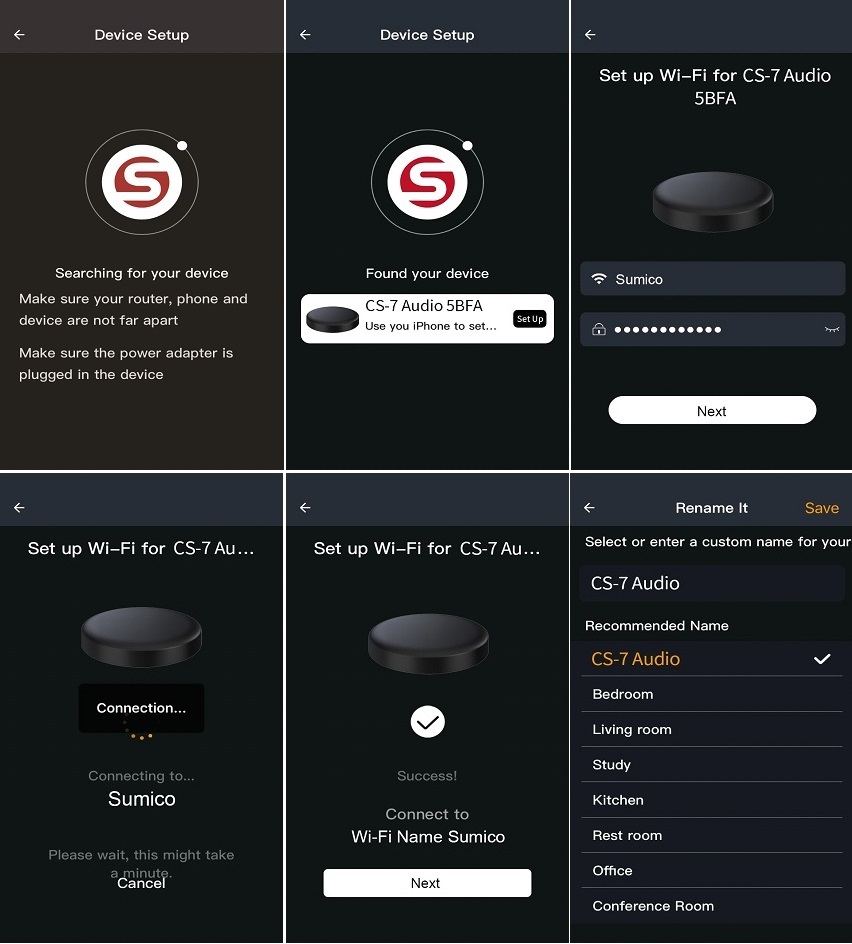 Hệ thống loa âm trần và ampli Wi-Fi Sumico CS-7 | Anh Duy Audio