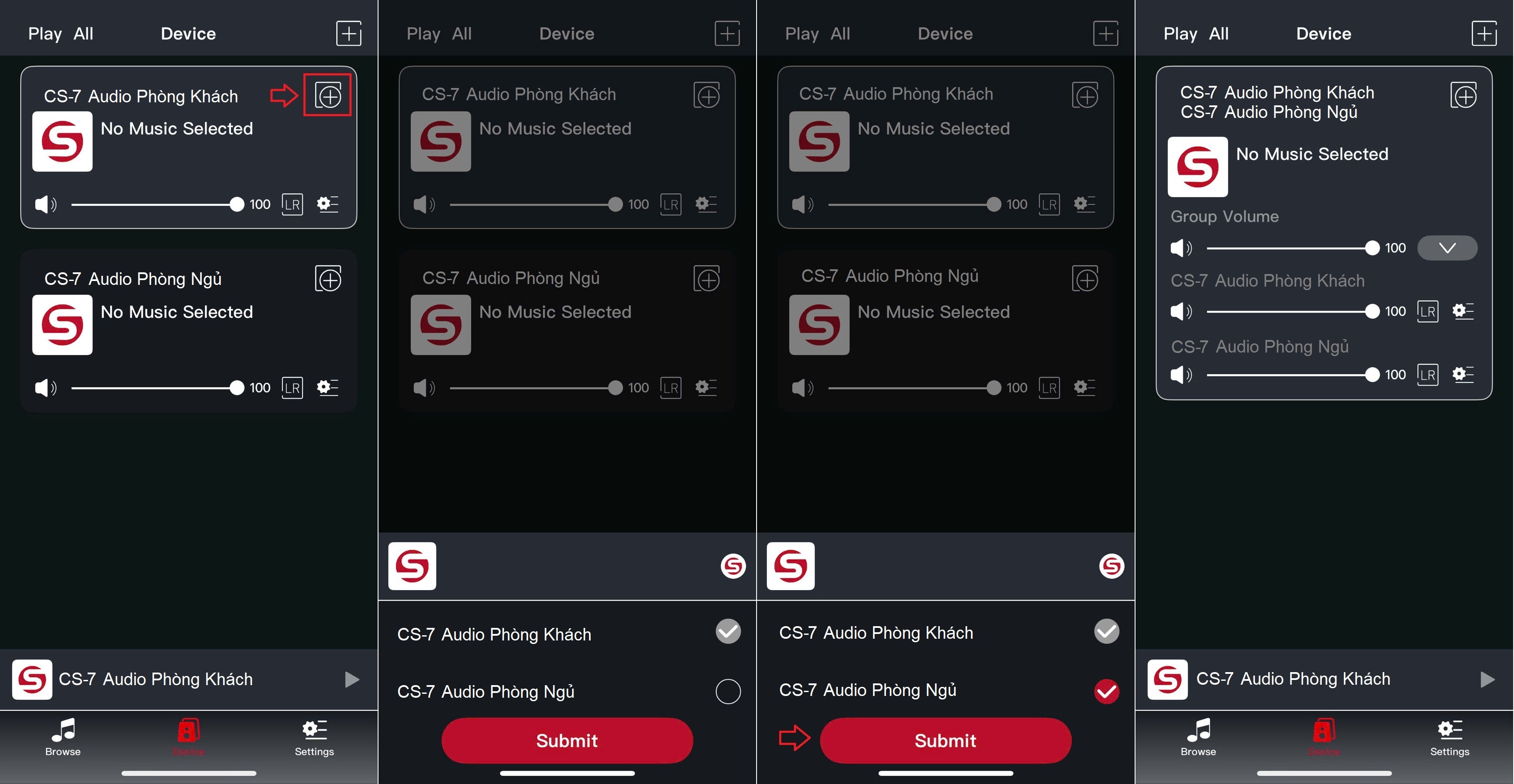 Hệ thống loa âm trần và ampli Wi-Fi Sumico CS-7 | Anh Duy Audio
