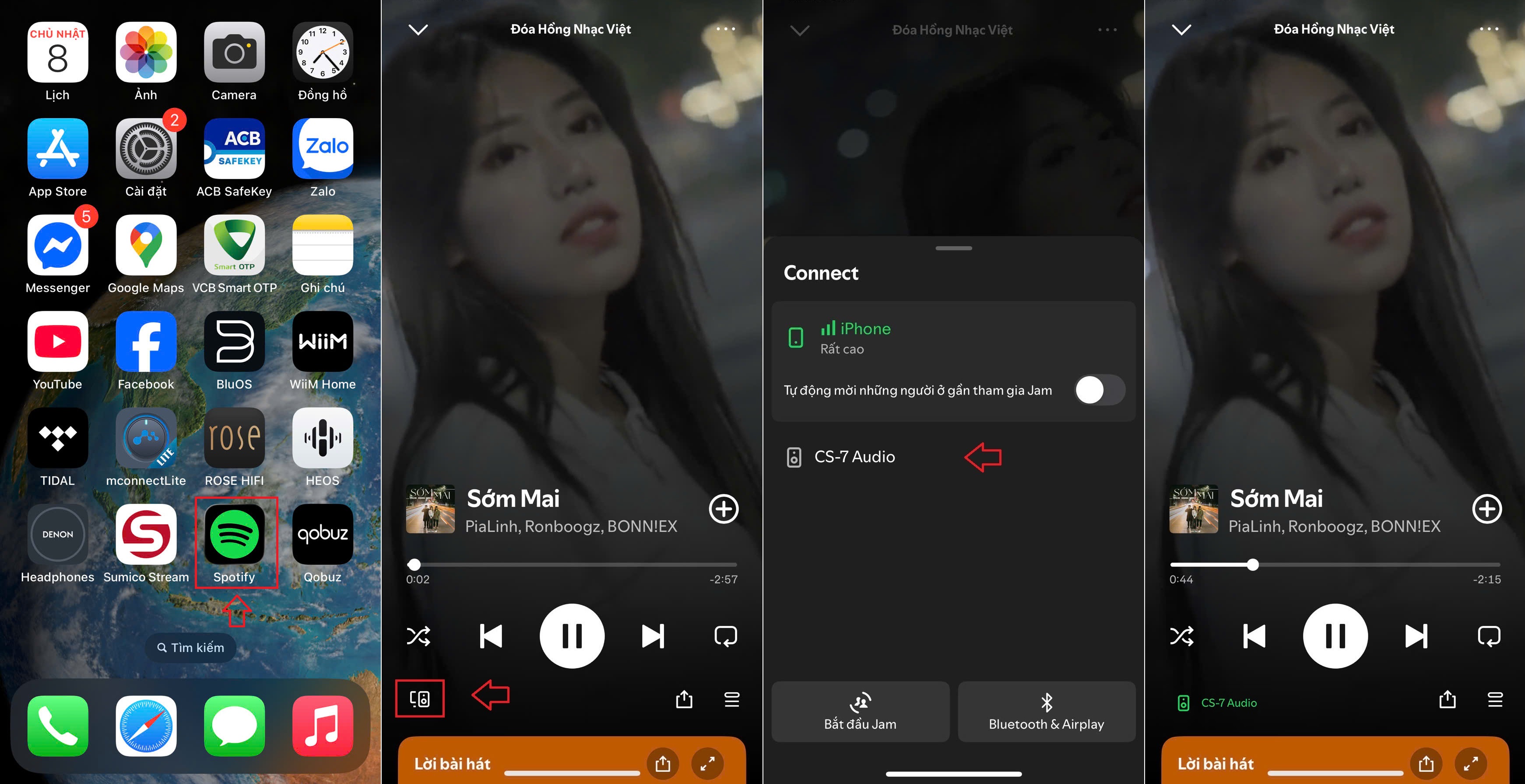 Hệ thống loa âm trần và ampli Wi-Fi Sumico CS-7 | Anh Duy Audio