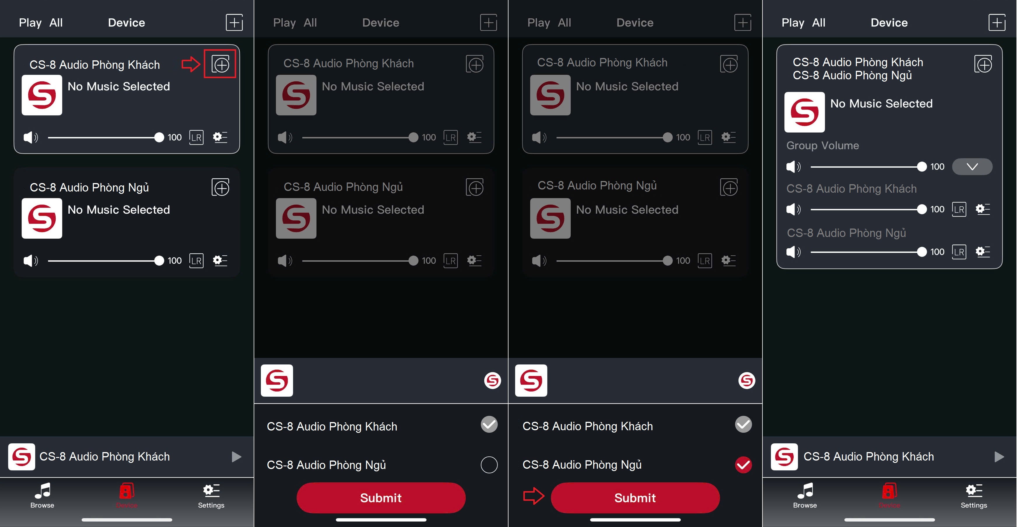 Hệ thống loa âm trần và ampli Wi-Fi Sumico CS-8 | Anh Duy Audio
