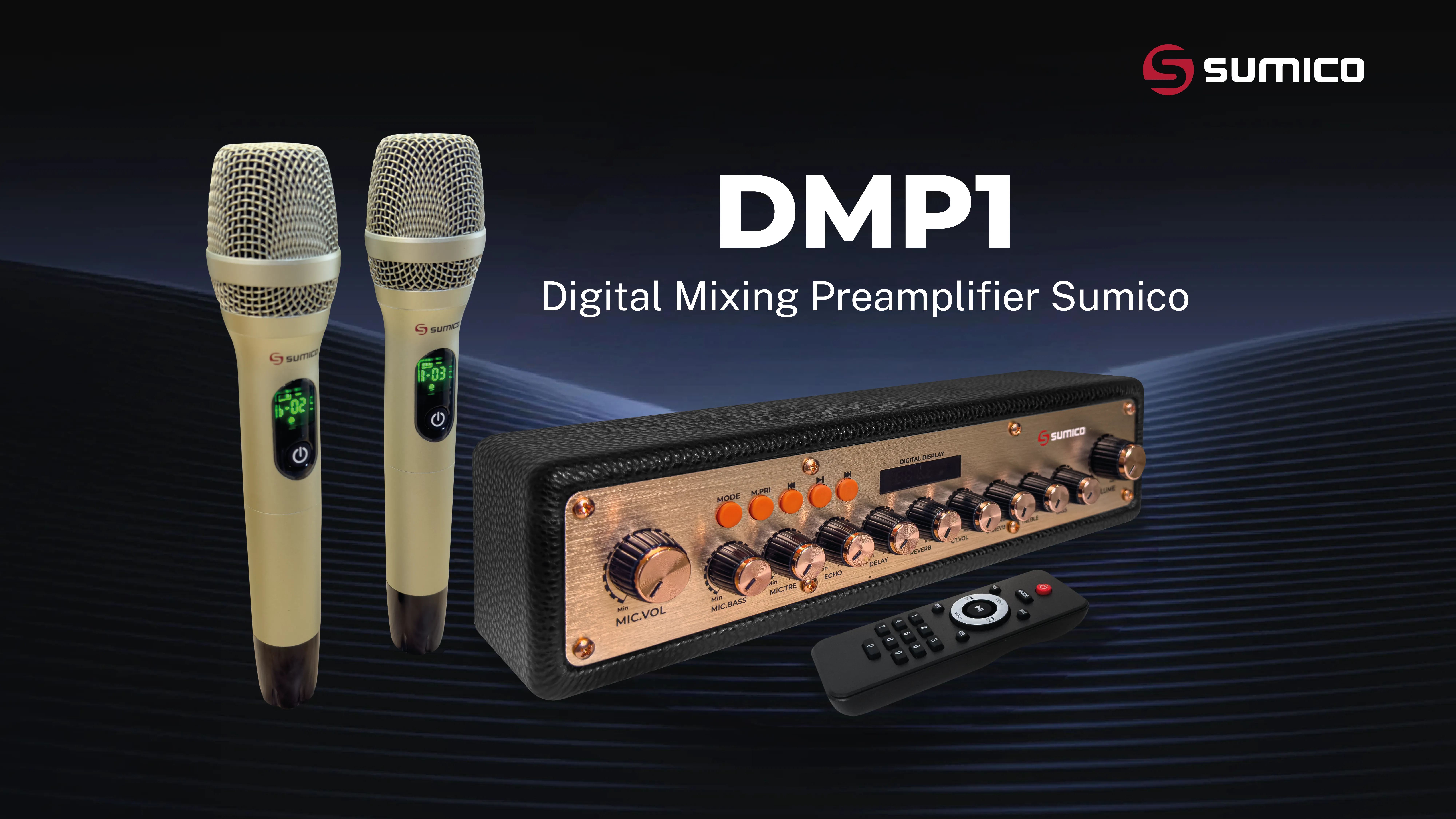 Digital Mixing Preamplifier Sumico DMP1 | Anh Duy Audio