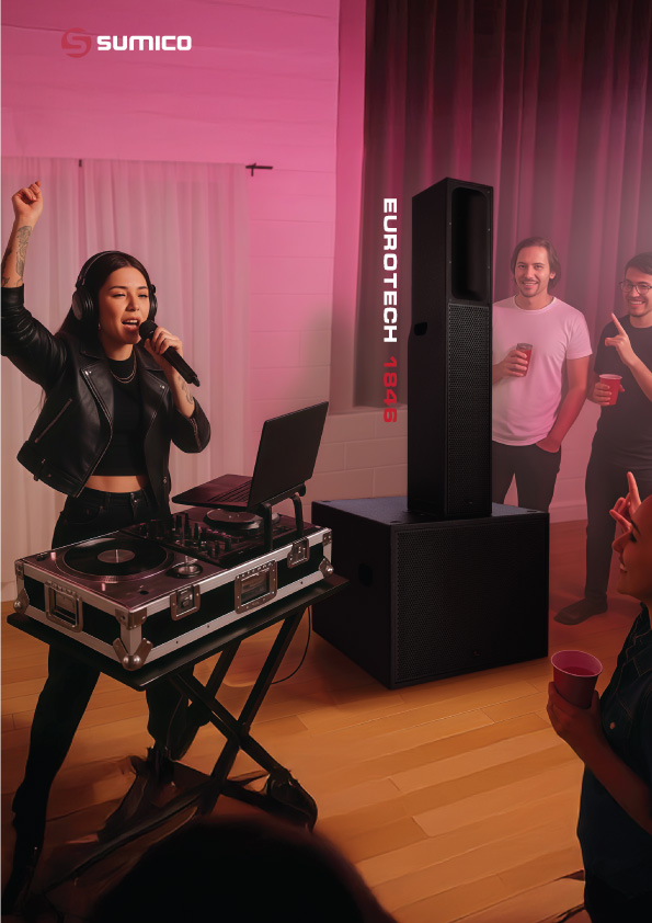 Loa Column Active Suimco EUROTECH 1846 | Anh Duy Audio