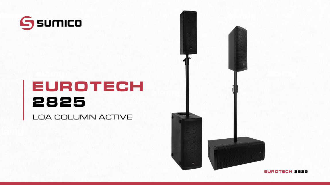 Loa Colume Active di động Sumico EUROTECH 2825 | Anh Duy Audio