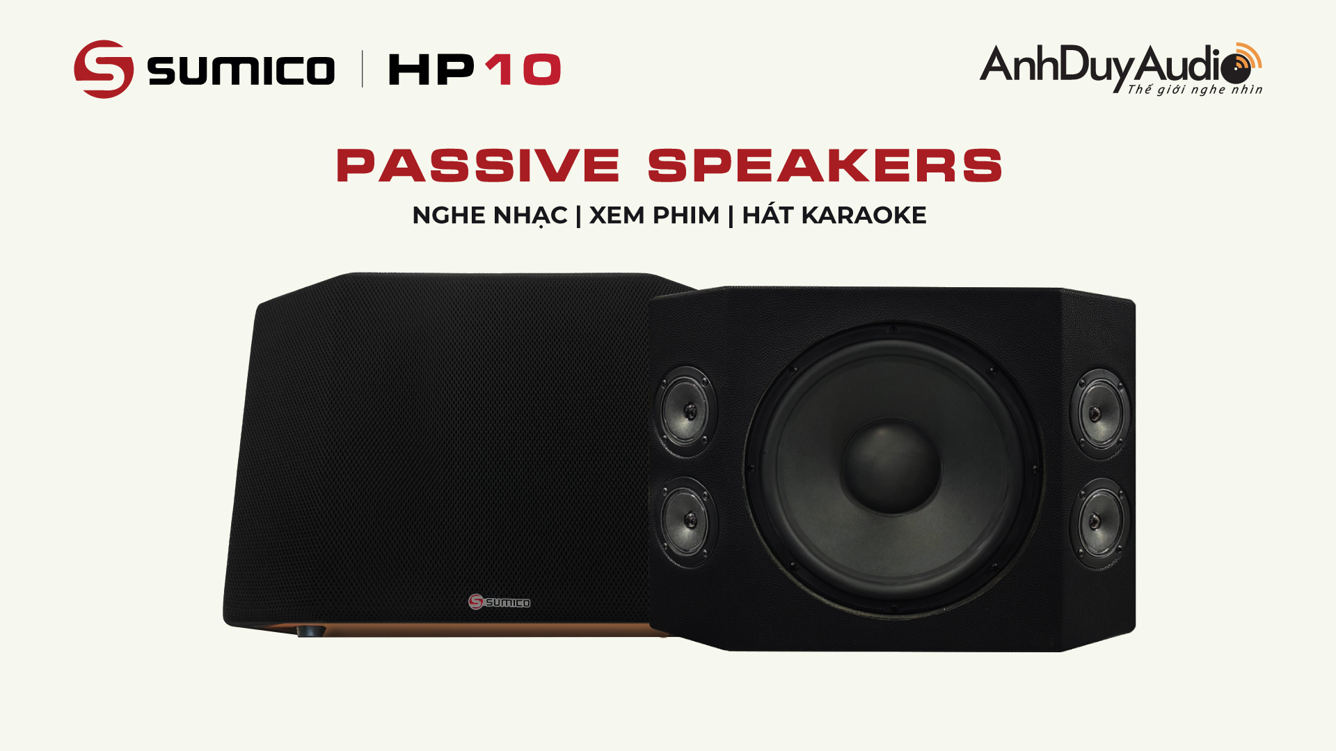 Loa karaoke và nghe nhạc Sumico HP10 |Anh Duy Audio