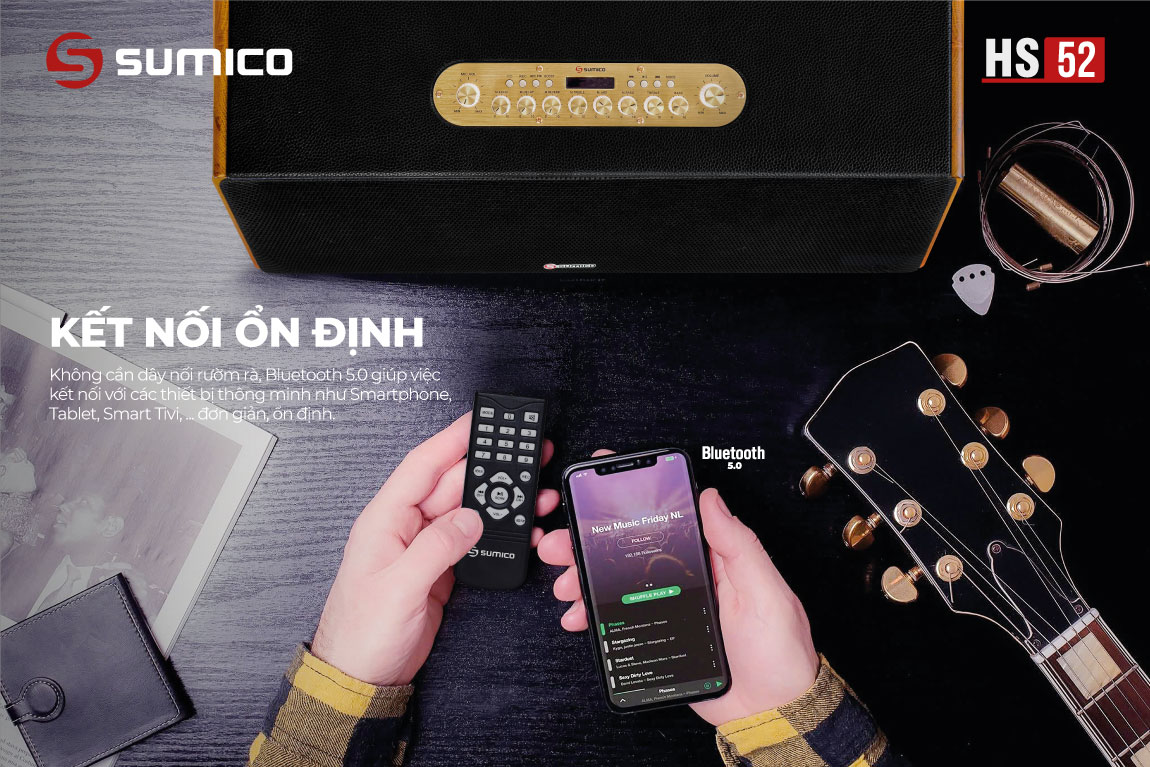 Loa Karaoke Sumico HS52 toàn năng đa nhiệm | Anh Duy Audio