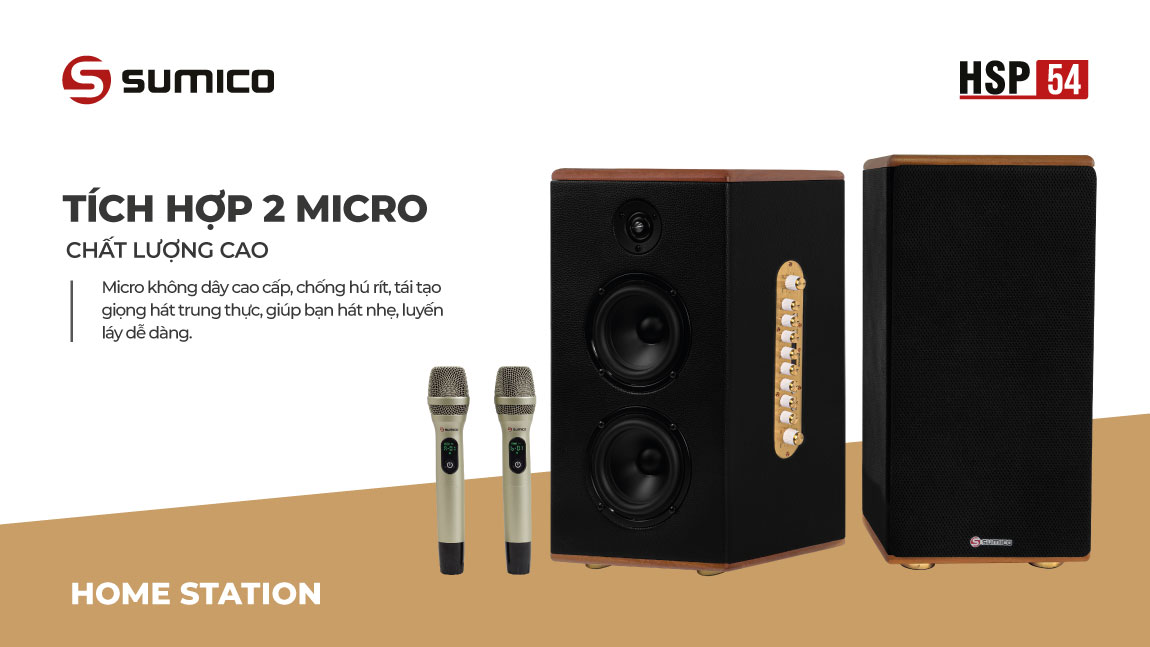 Loa Karaoke Sumico HSP54 | Anh Duy Audio