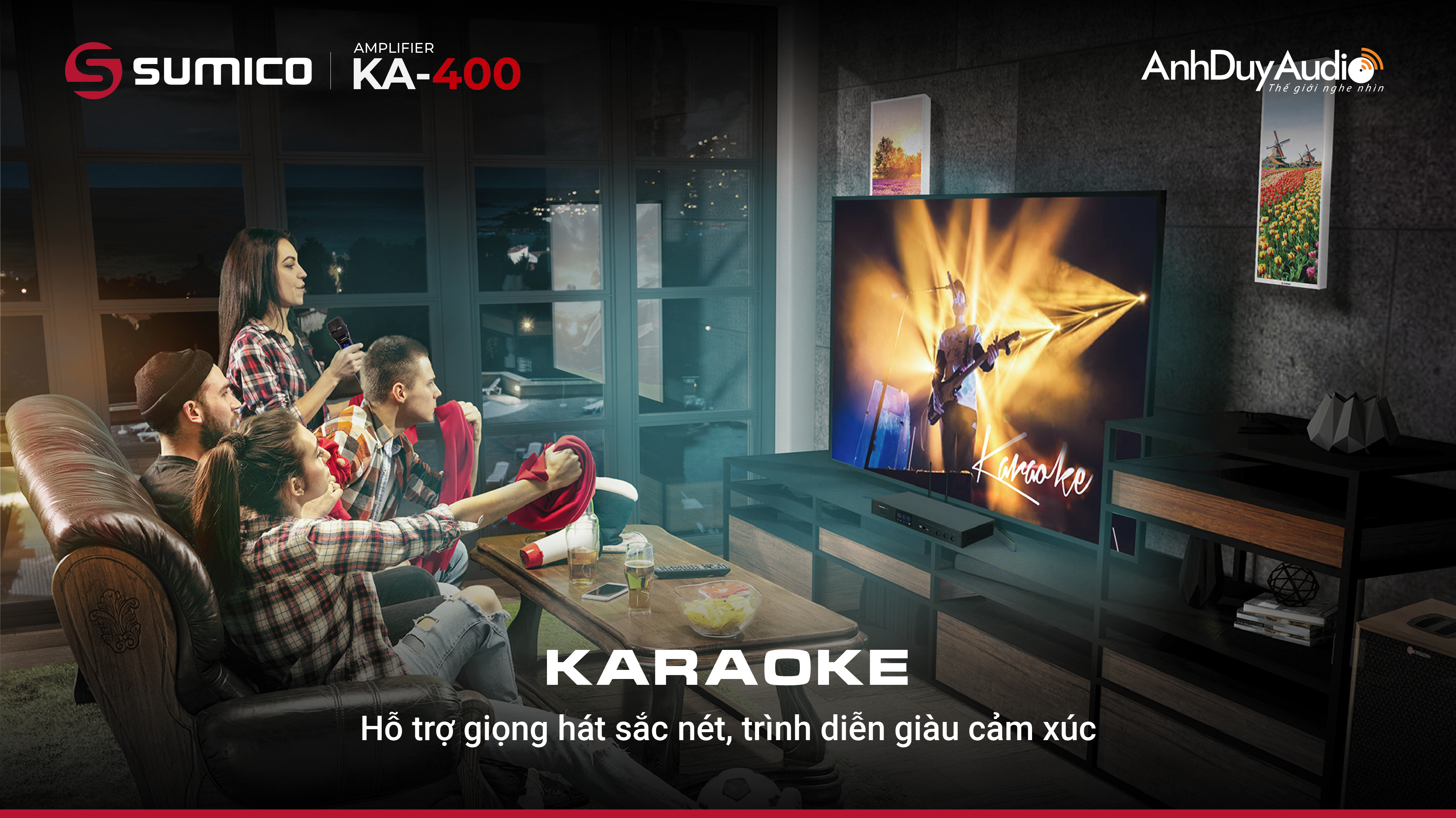 Ampli Karaoke Sumico KA-400 | Anh Duy Audio