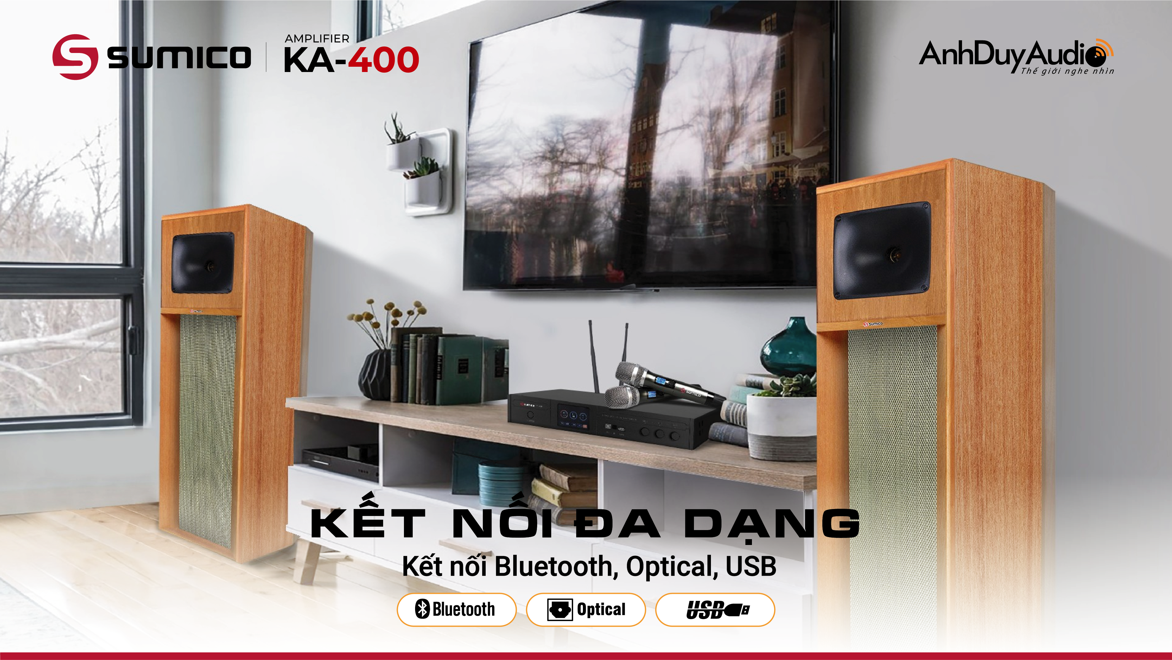 Ampli Karaoke Sumico KA-400 | Anh Duy Audio