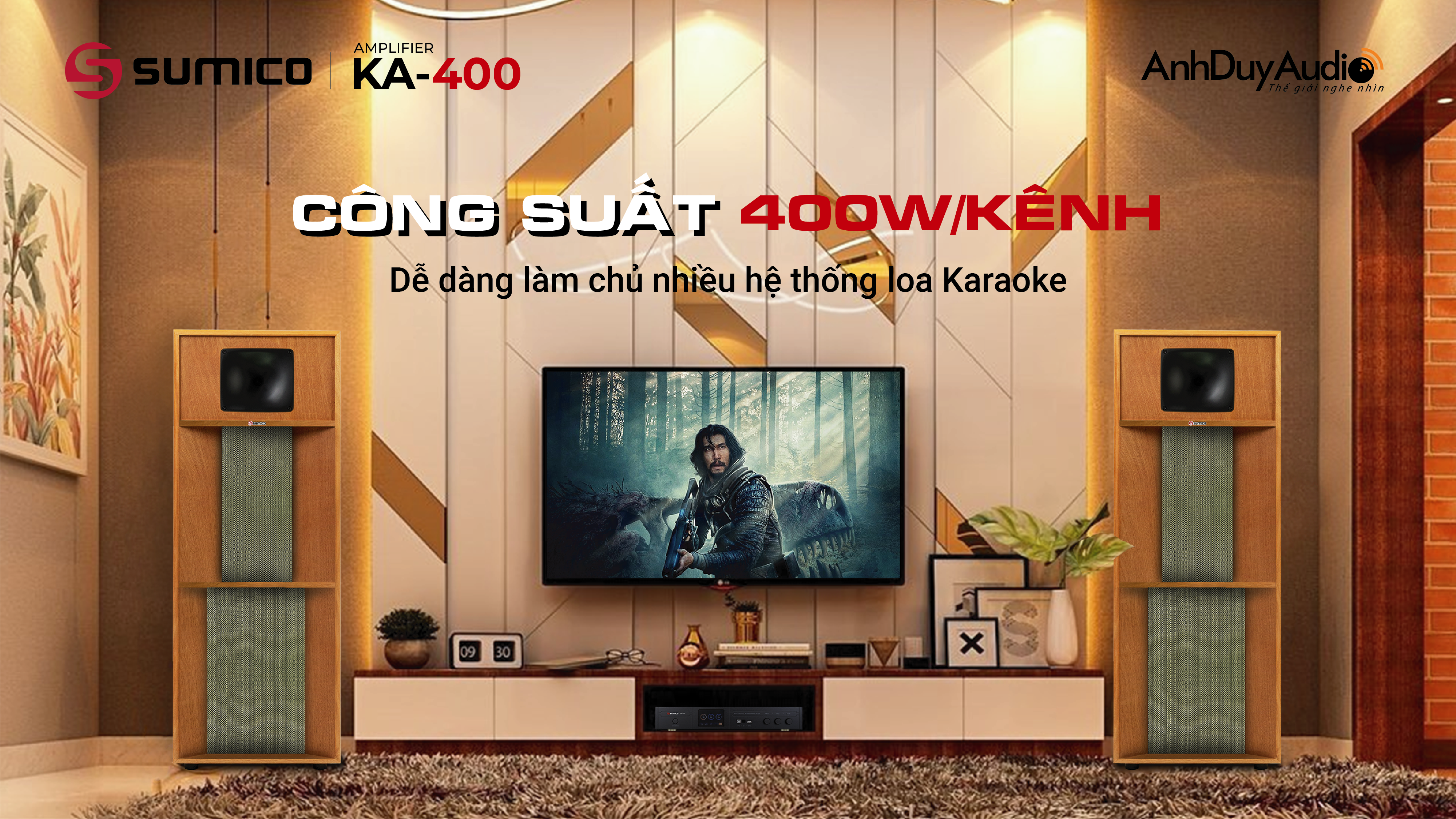 Ampli Karaoke Sumico KA-400 | Anh Duy Audio