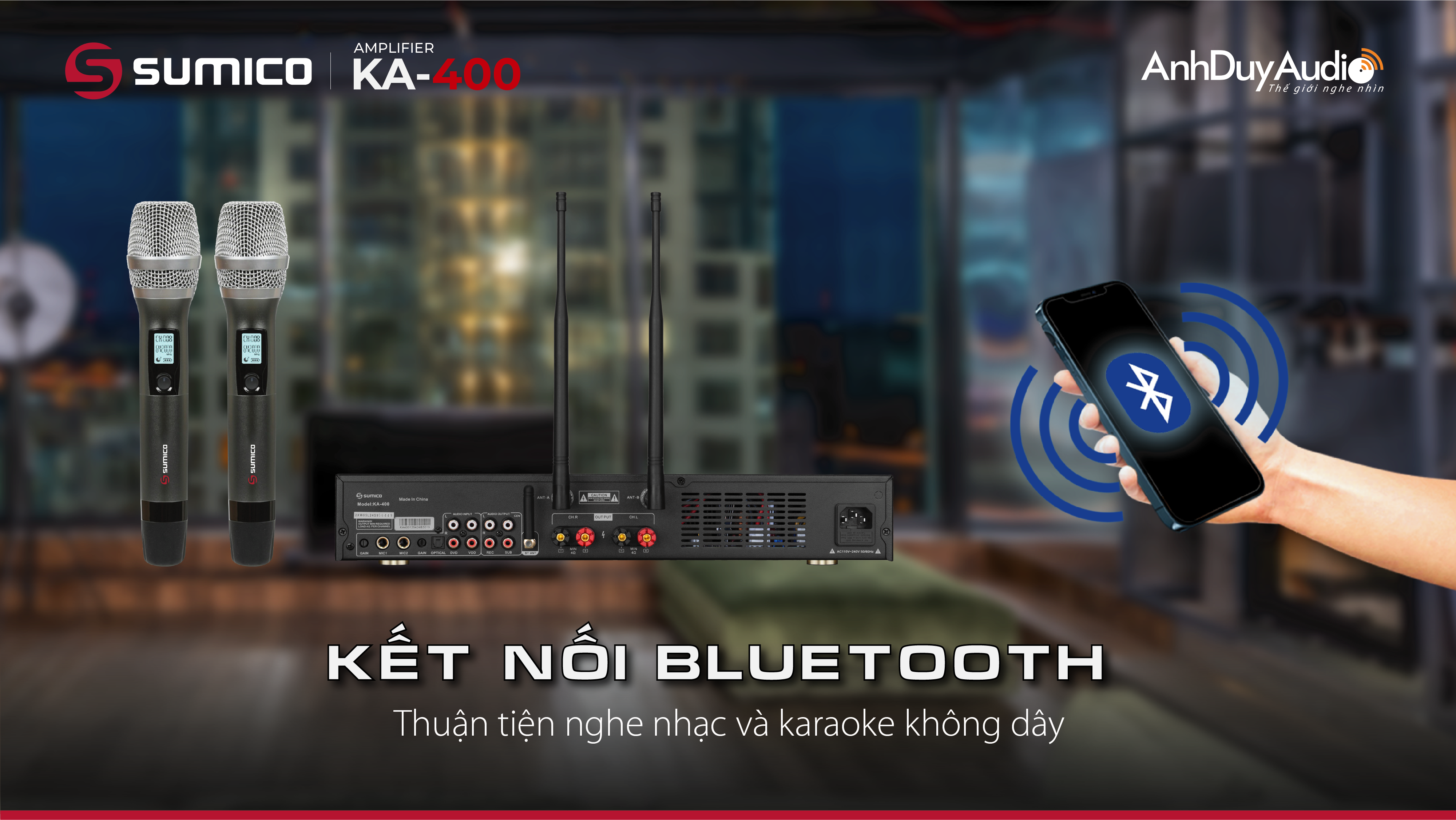 Ampli Karaoke Sumico KA-400 | Anh Duy Audio