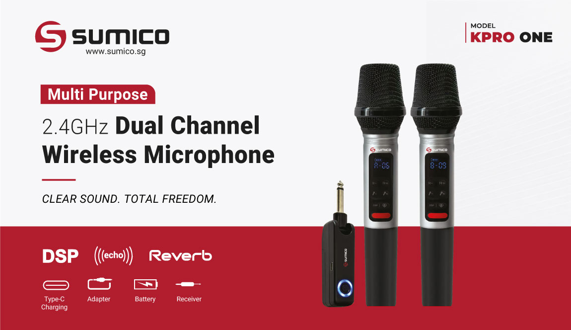 Micro không dây Sumico Kpro ONE | Anh Duy Audio