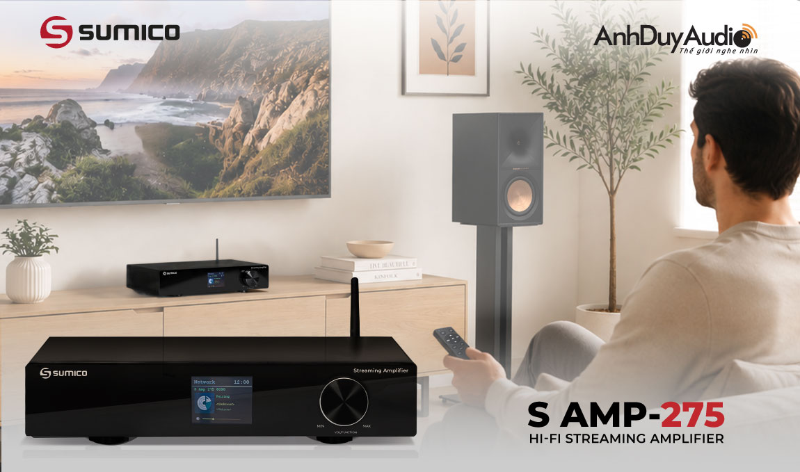 Streaming Amplifier Sumico S Amp 275 | Anh Duy Audio