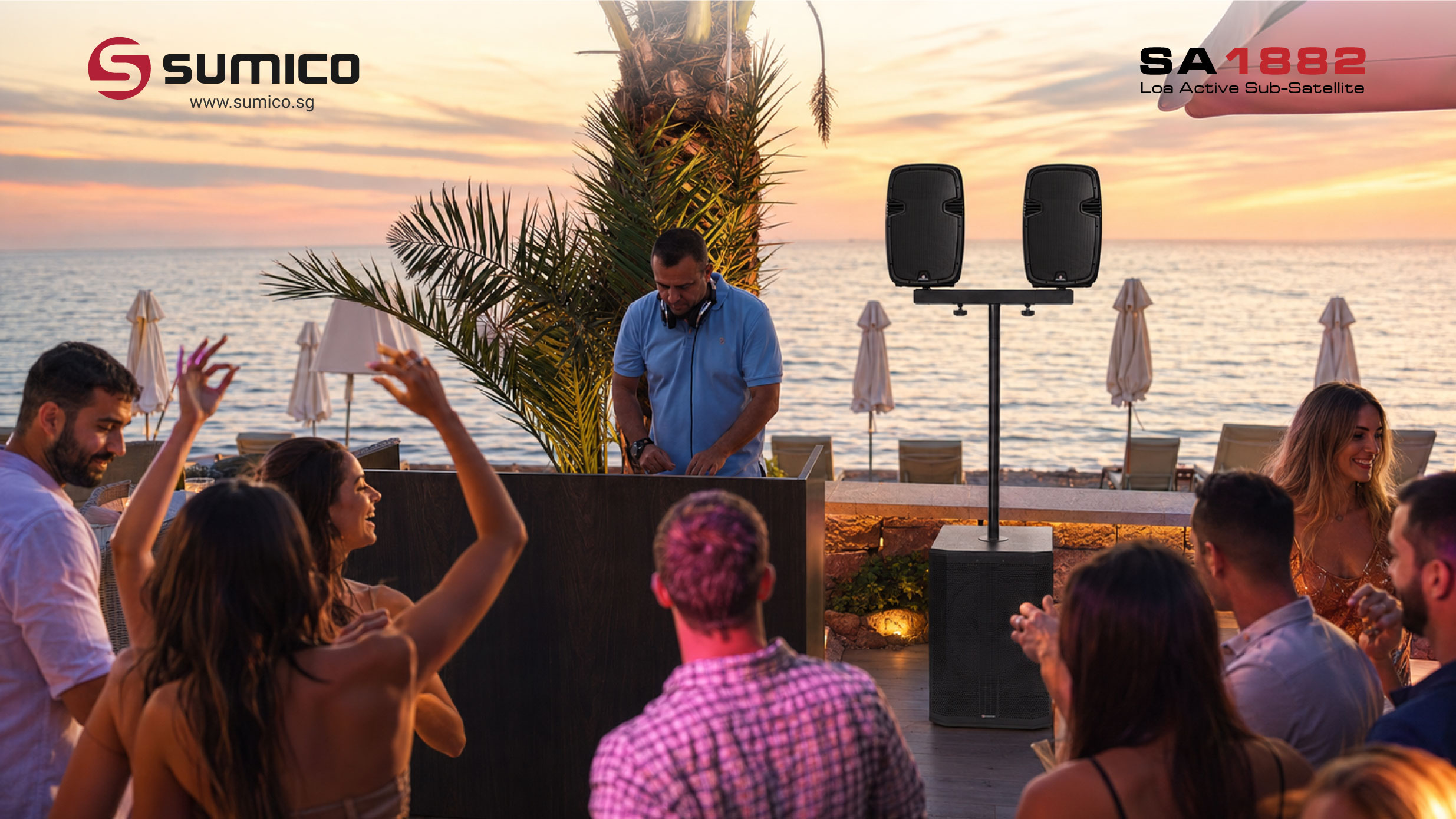 Active Subwoofer Sumico SA18 | Anh Duy Audio
