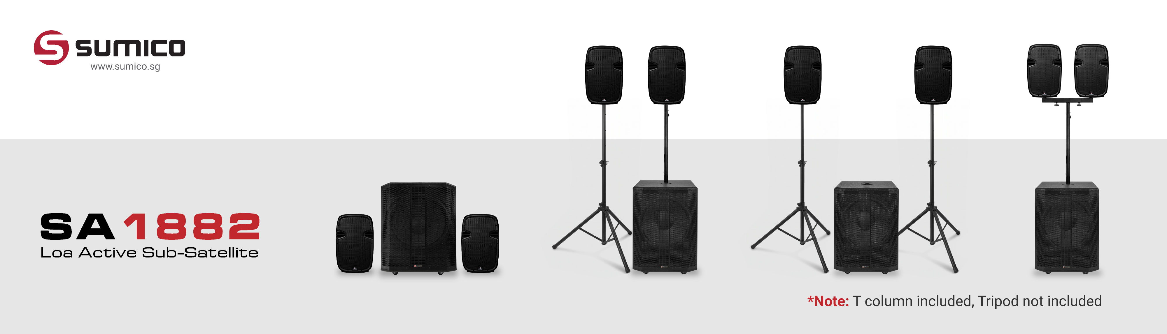 Loa Active Sub-Satellite Sumico SA1882 | Anh Duy Audio