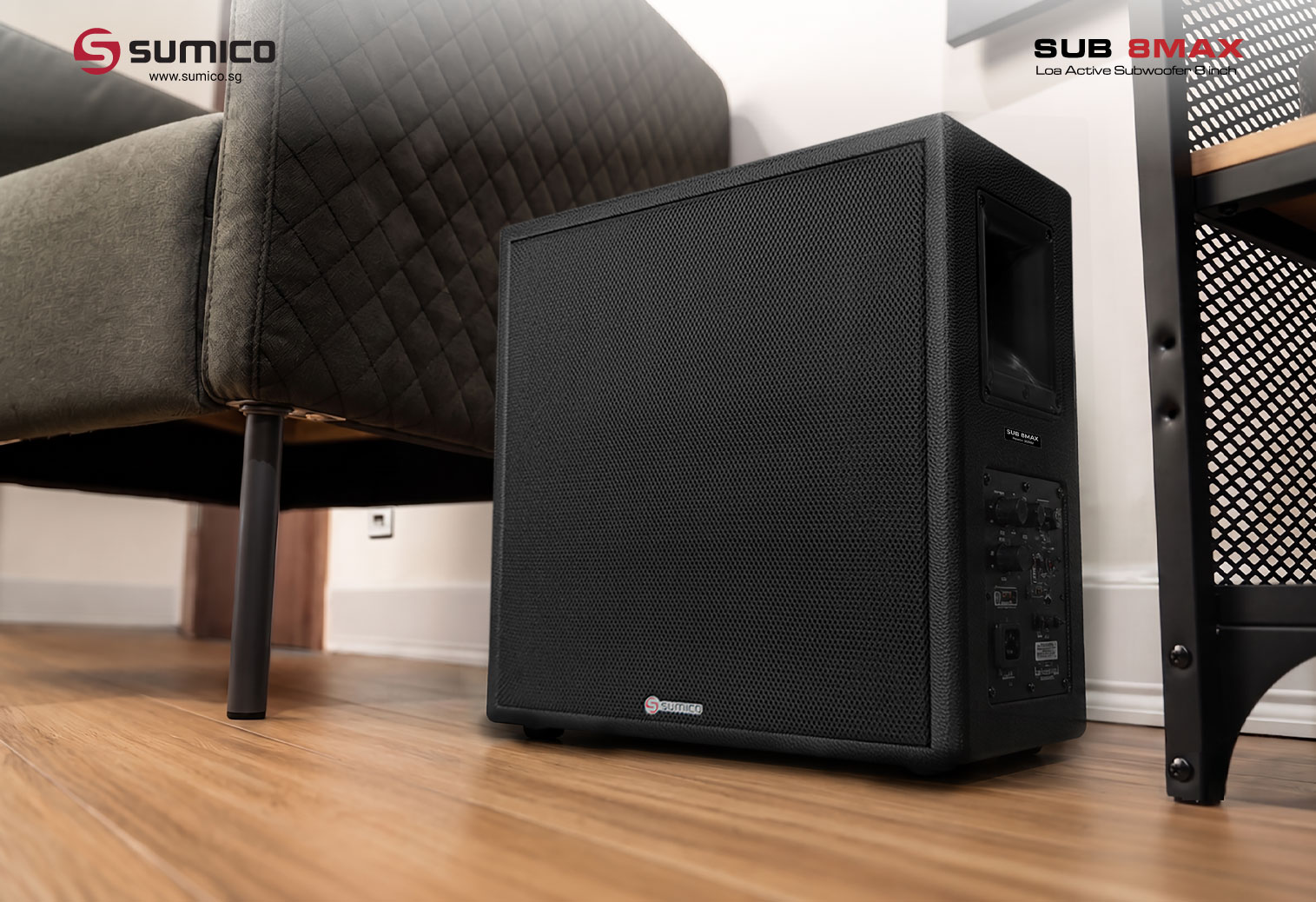 Active Subwoofer Sumico Sub 8Max | Anh Duy Audio