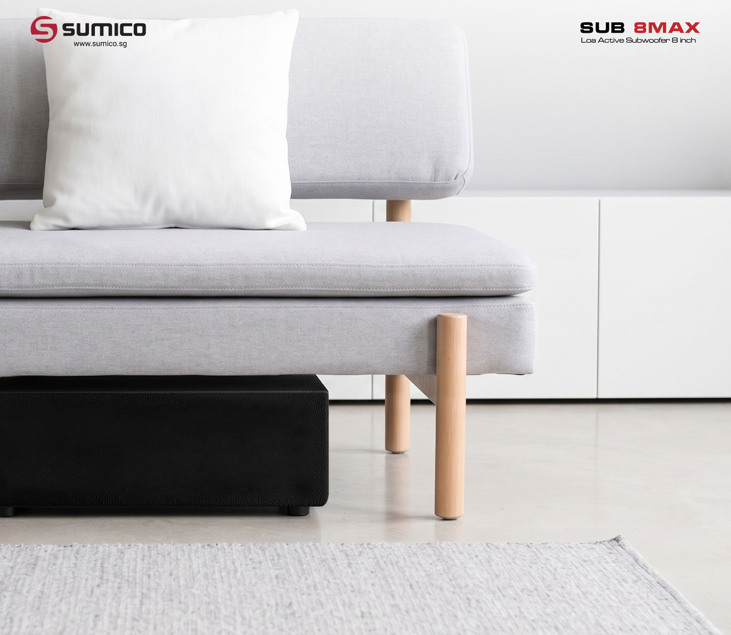 Active Subwoofer Sumico Sub 8Max | Anh Duy Audio