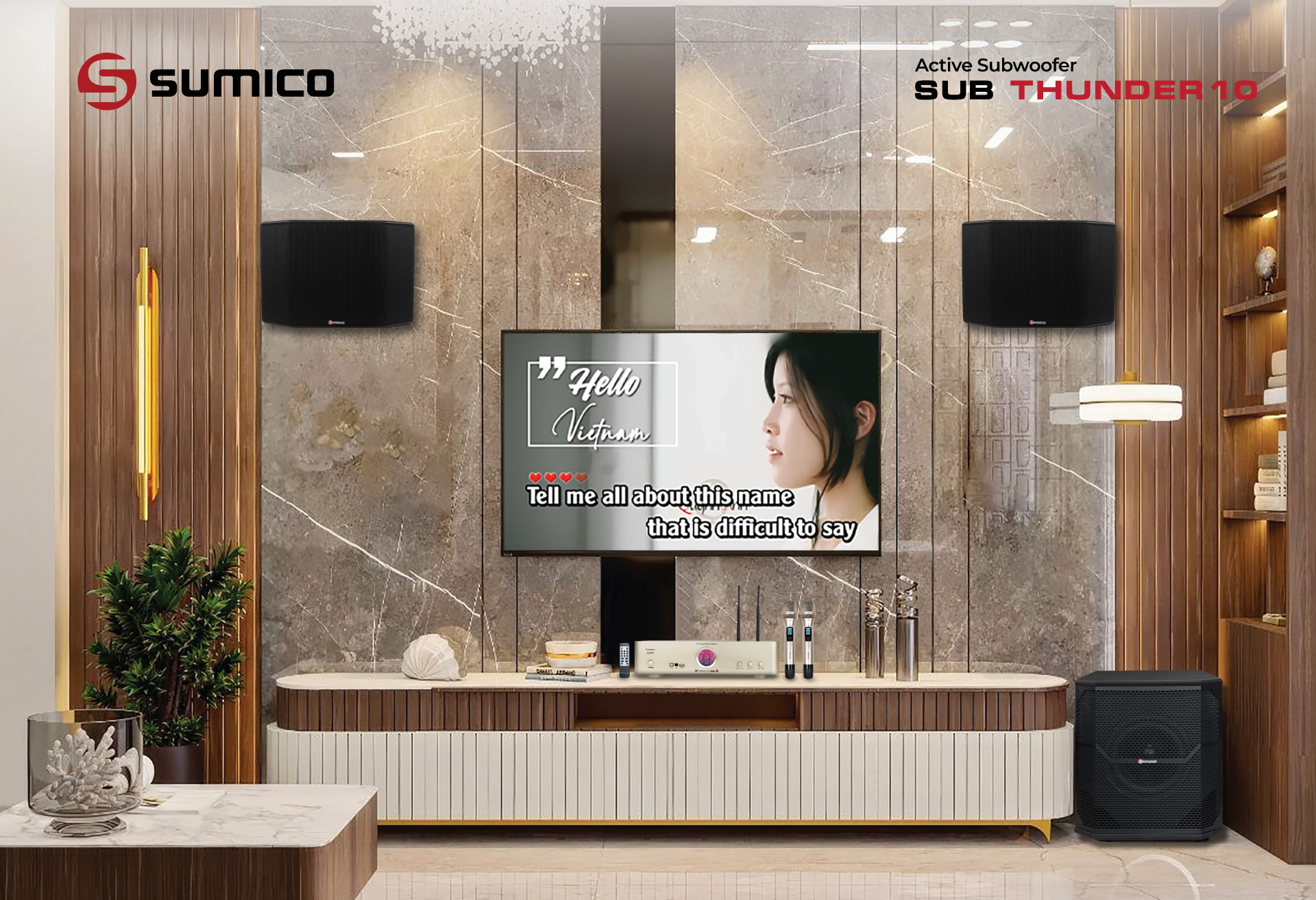 Loa Sub điện Sumico Thunder10 | Anh Duy Audio