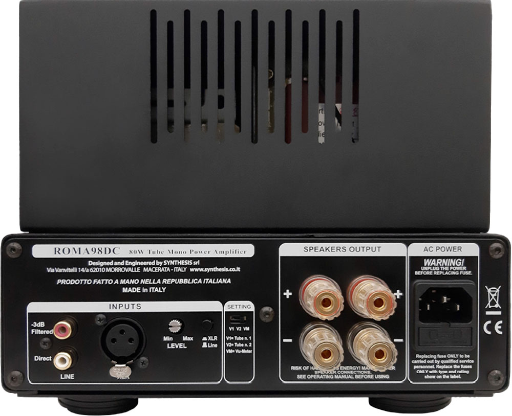 Tube Mono Power Amplifier Synthesis Roma 98DC | Anh Duy Audio
