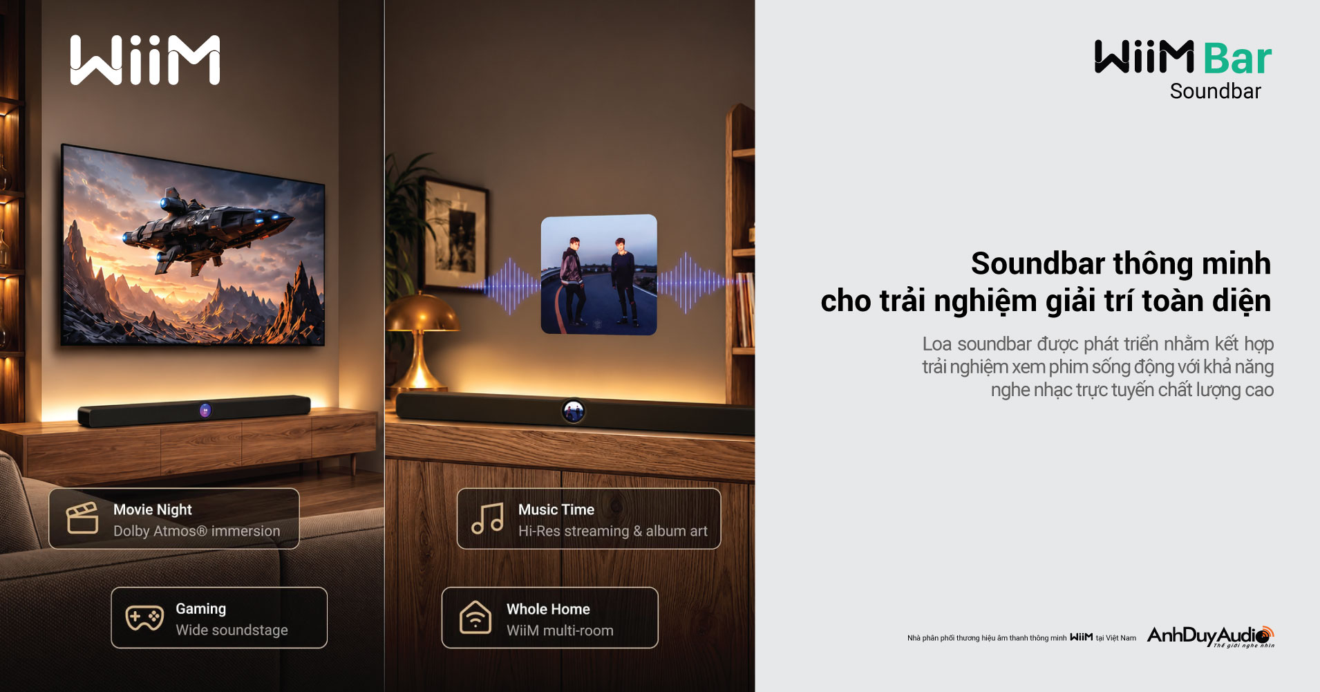Soundbar WiiM Bar | Anh Duy Audio