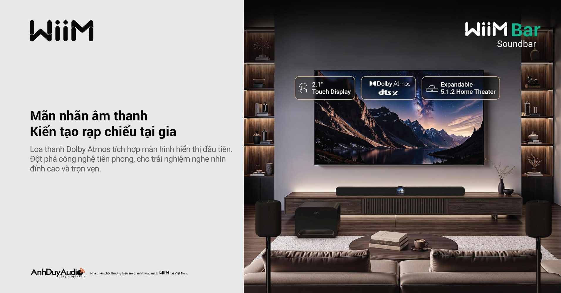 Soundbar WiiM Bar | Anh Duy Audio