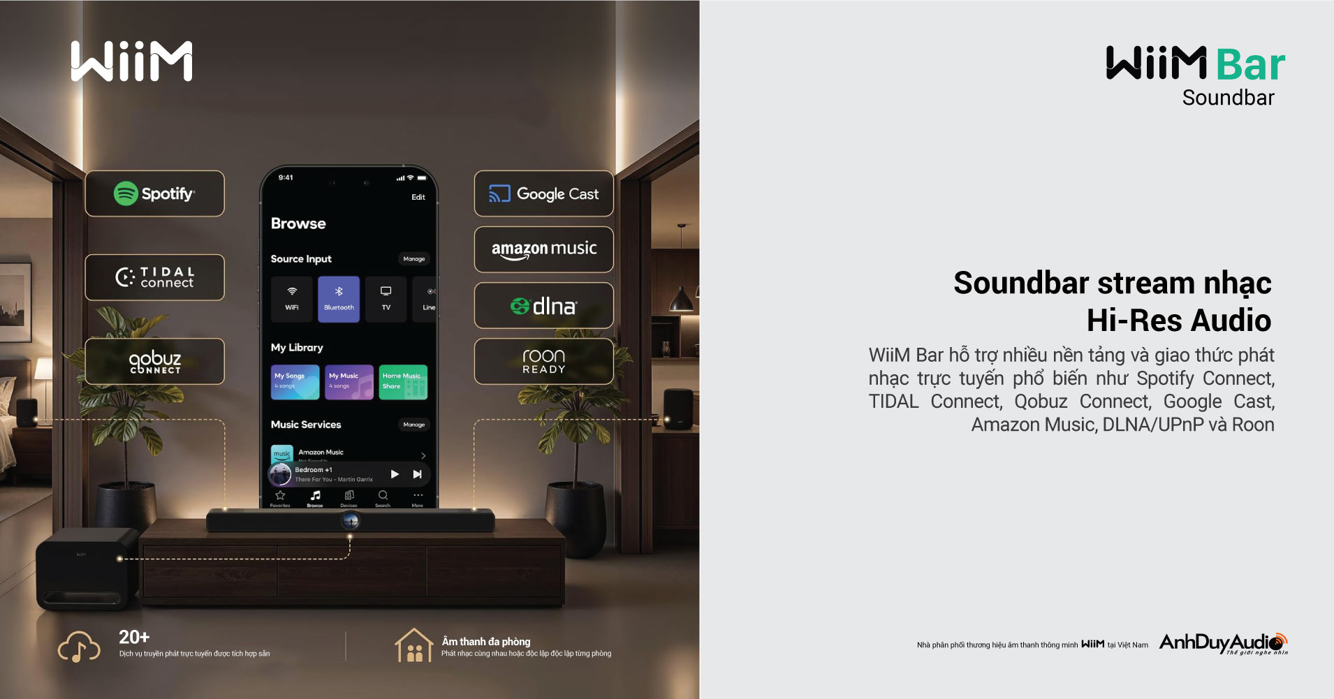 Soundbar WiiM Bar | Anh Duy Audio