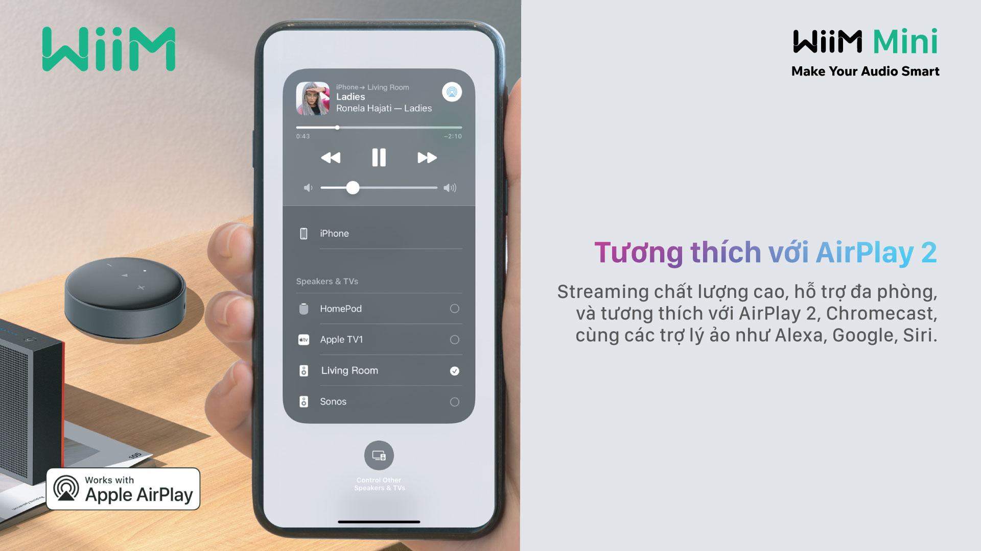  Music Streaming WiiM Mini | Anh Duy Audio