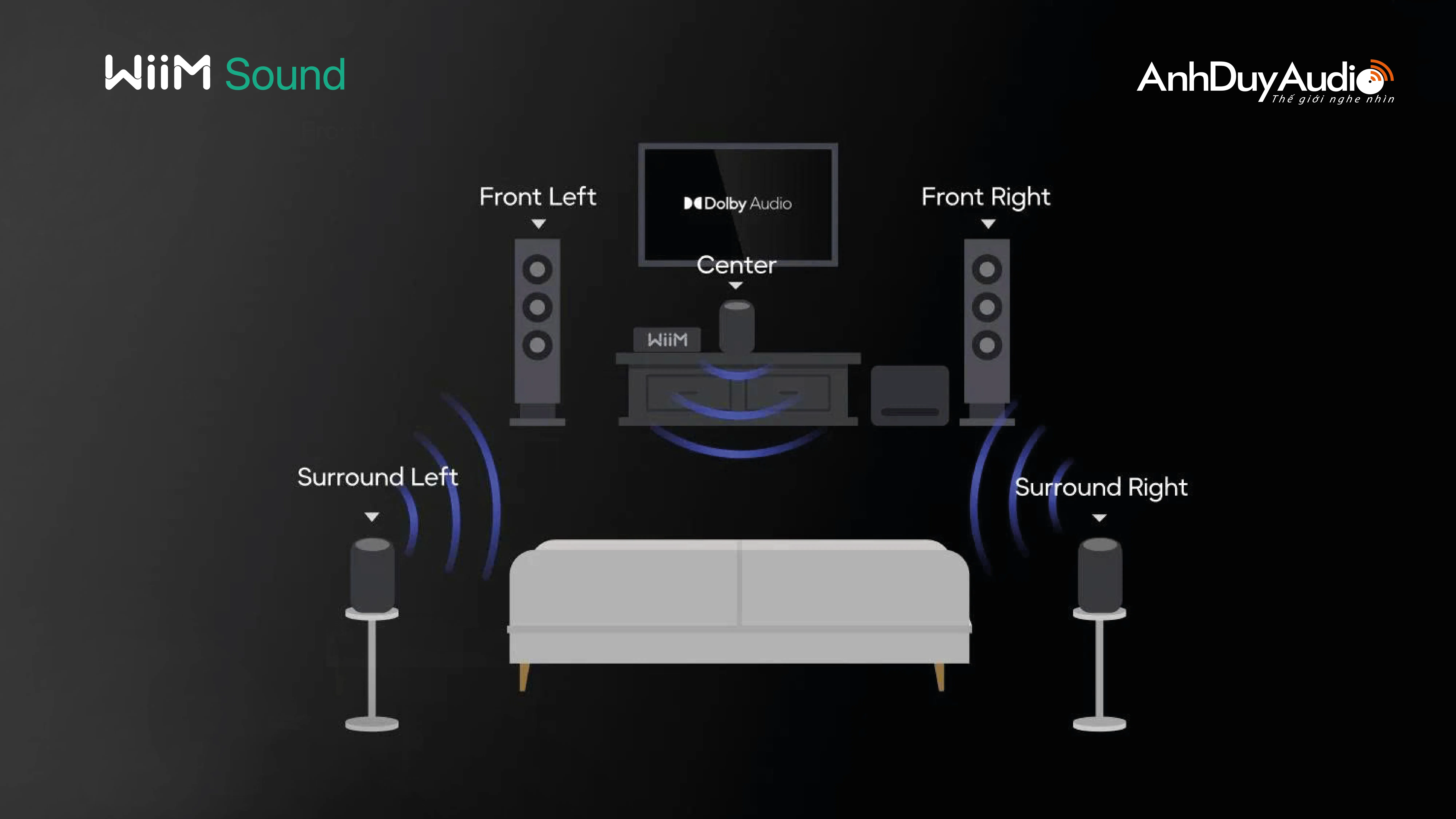 Loa không dây WiiM Sound | Anh Duy Audio