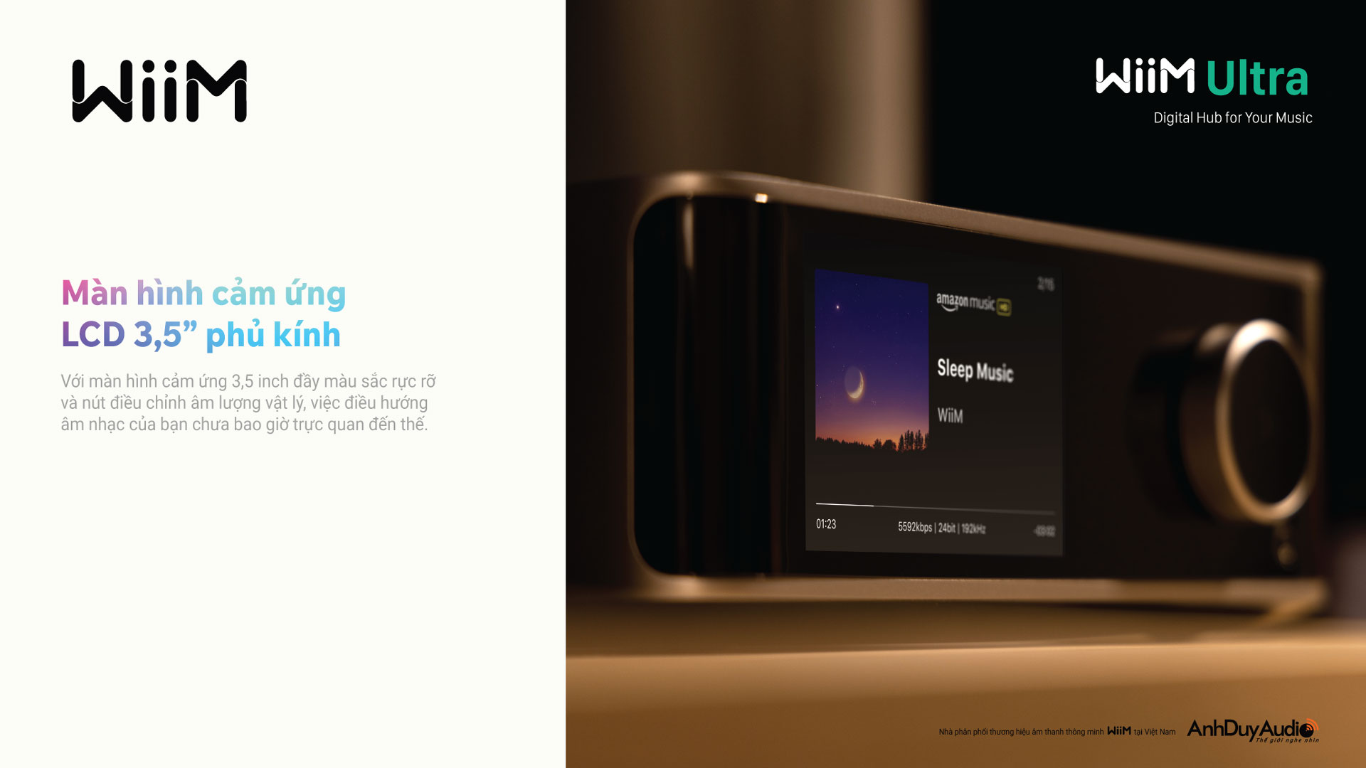 Music Streaming Pre-Amplifier WiiM Ultra | Anh Duy Audio